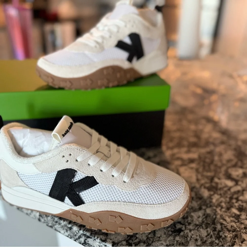 White and Black Sneakers - Picture 2 of 3